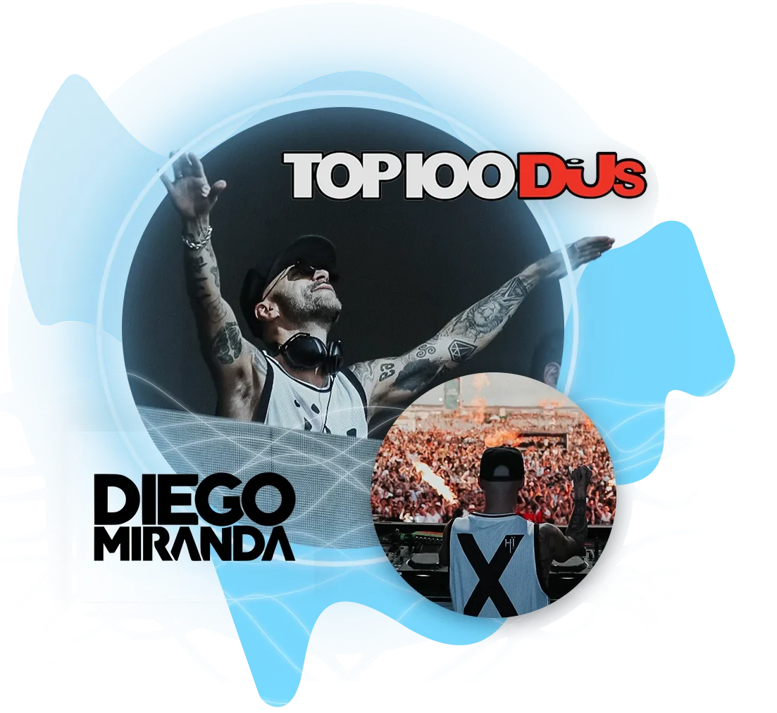 Diego Miranda no TOP 100 DJs