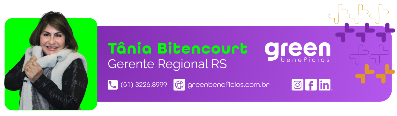 T&acirc;nia Bitencourt &middot; Gerente Regional RS