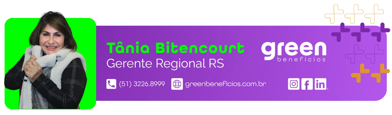 Tânia Bitencourt · Gerente Regional RS