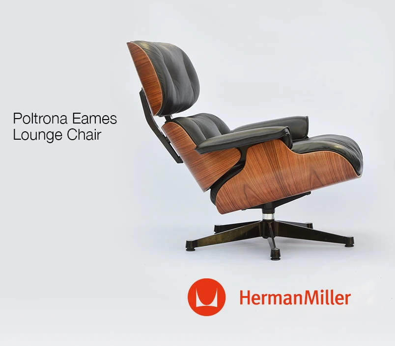 Anúncio da Poltrona Eames Lounge Chair, Herman Miller