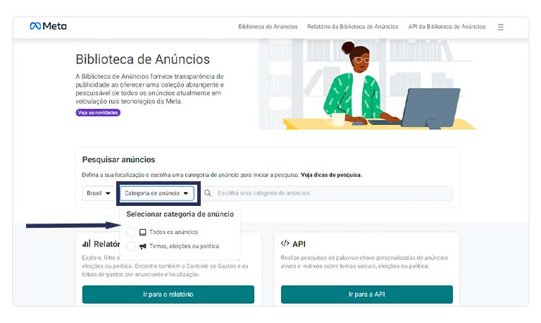 biblioteca de anuncios facebook em Biblioteca de Anúncios do Facebook: Como Descobrir os Anúncios do seu Concorrente biblioteca de anuncios facebook no Hello Marketing B2B