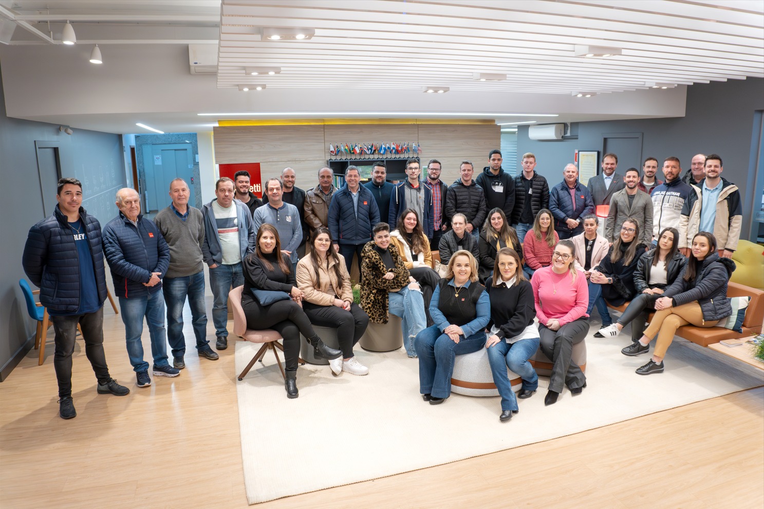 Visita técnica realizada na fábrica da Cavaletti em Erechim