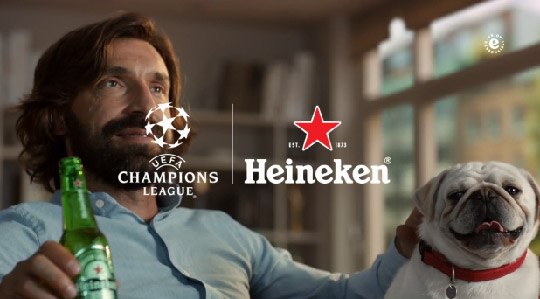 Heineken UEFA arquetipo em Arquétipos de Marca: Quais são os 12 arquétipos de marca? Heineken UEFA arquetipo no Hello Marketing B2B