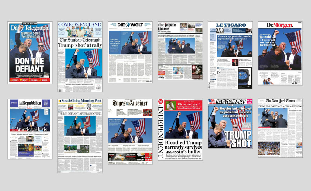 atentado trump mundo em Atentado a Trump: Um Marco na Narrativa Política e Midiática dos EUA atentado trump mundo no Hello Marketing B2B