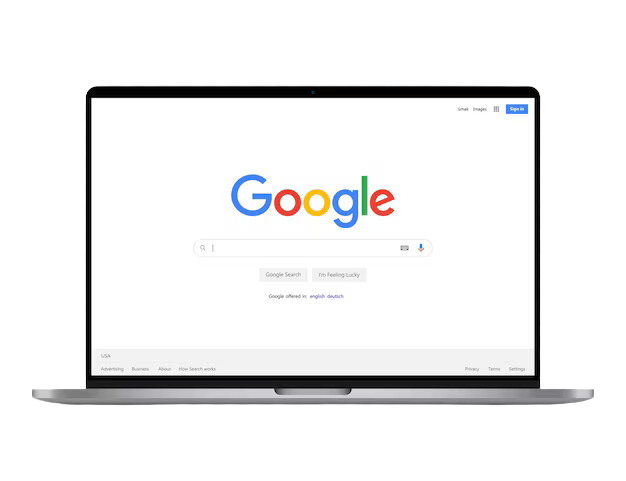 mockup google no Hello Marketing B2B