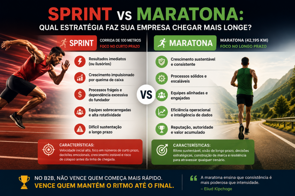 Maratona B2B vs Sprint